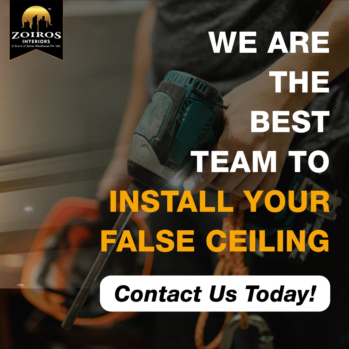 ZoirosInteriors's tweet image. Looking for the best team to install your false ceiling? Look no further! Zoiros Interiors offers top-notch installation services to ensure your ceiling looks perfect.

Contact us today: 
📞 +91 9560580437 / +91 9971363667

#ZoirosInteriors #FalseCeiling #CeilingInstallation