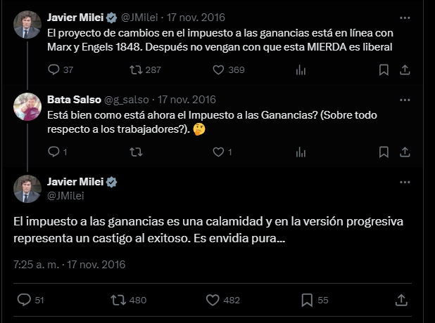 <a href="/GiacoDiego/">Diego Giacomini</a> pareciera que a milei lo secuestraron los marcianos y mandaron una version comunista