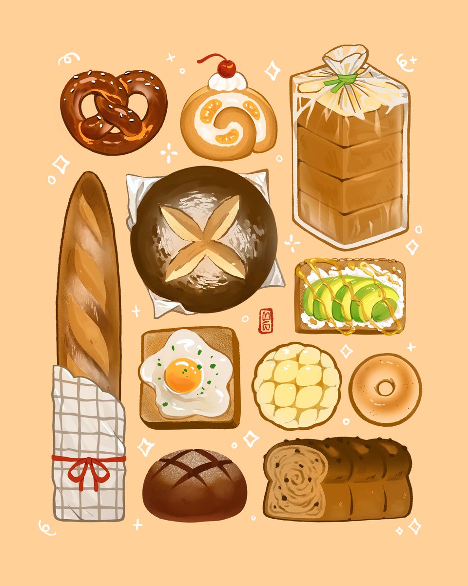 Marzipan_art's tweet photo. Bread! https://t.co/yoacjfEyX8