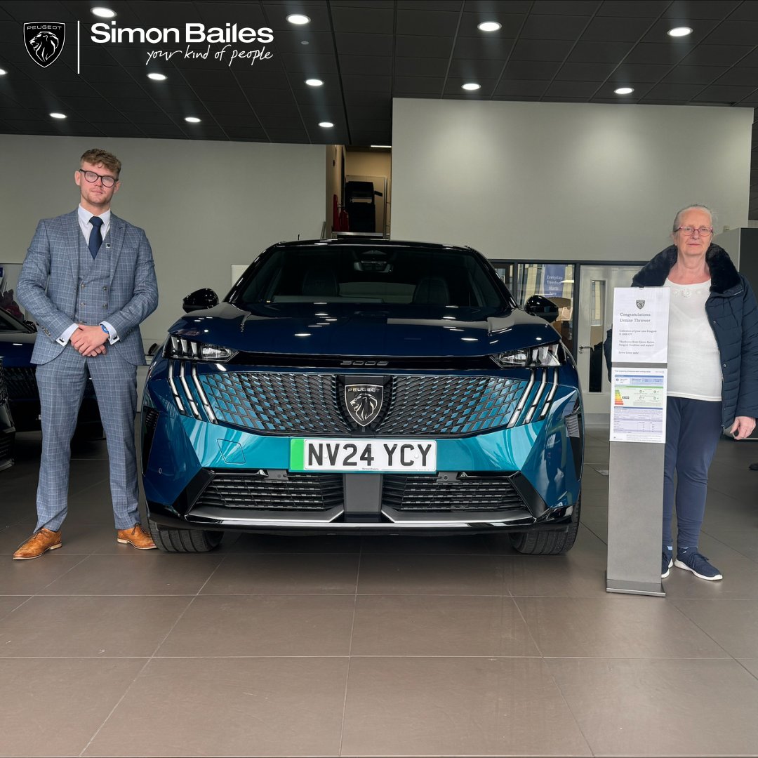 Recently, Max had the privilege of overseeing the handover of the latest Peugeot E-3008 to Denise.

The new Peugeot 3008 has been gaining significant interest as the latest fastback SUV in the market, setting new standards in automotive design and technology.