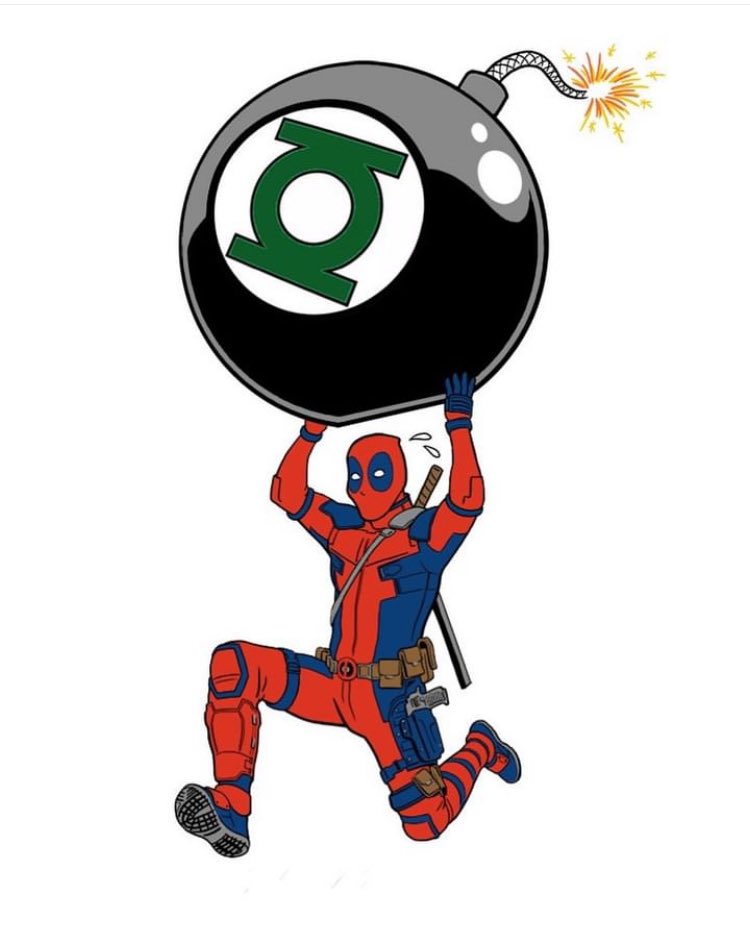 IllustratorErik's tweet photo. "Some days you just can't get rid of a bomb!" Illustration I did when the first
Deadpool movie came out in 2016. #deadpool #deadpoolmovie #deadpoolandwolverine
#batman66 #greenlantern #ryanreynolds #fanart #marvel #marvelfanart #marvelmonth https://t.co/jJfegZOuh7