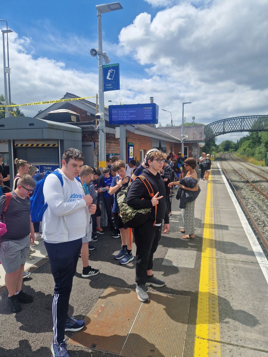 Summer program 2024
Day 2. 
Today, we took the train to Little Island to visit <a href="/AirtasticIre/">Airtastic Entertainment Centres Ireland</a> . The students had a fantastic time in the inflata park and bowling.