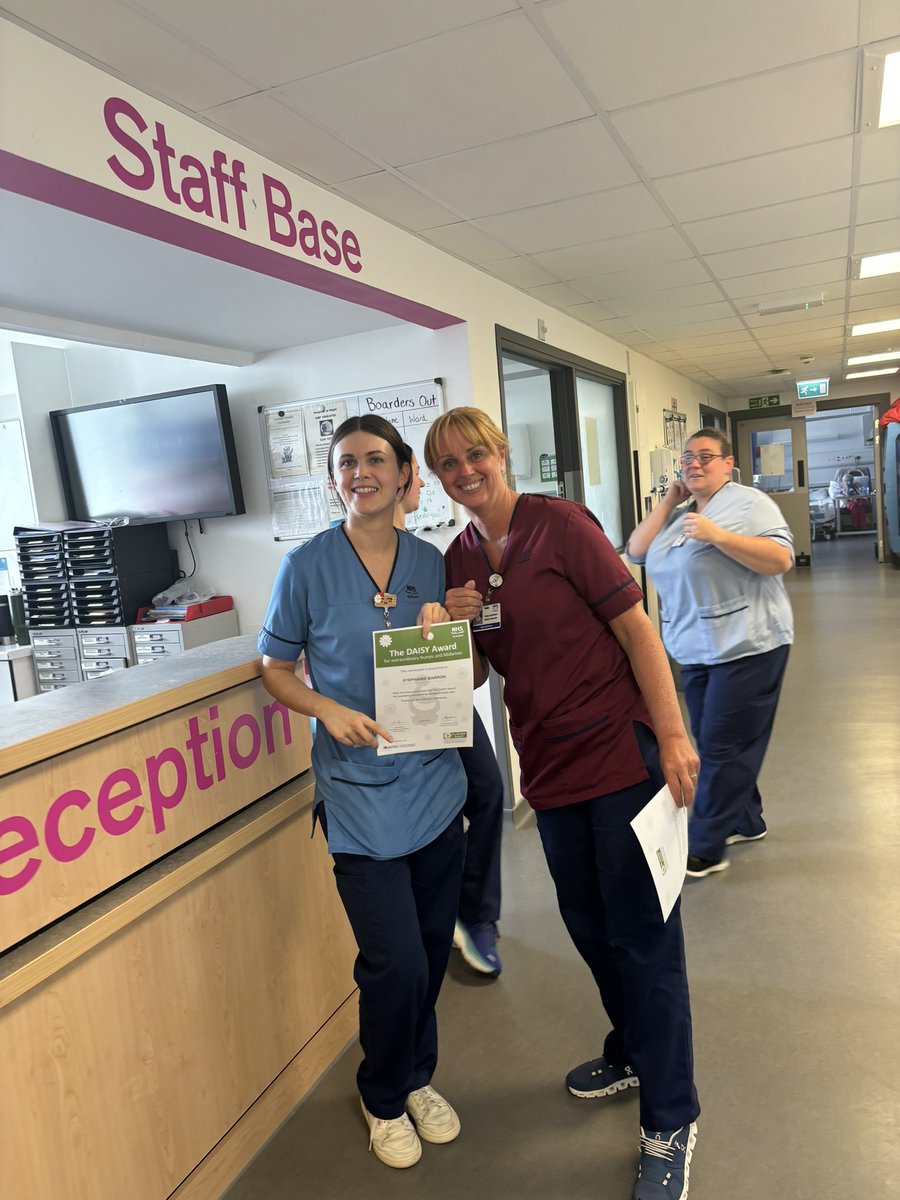 Congratulations to SN Steph in 214 on her second Daisy award nomination! <a href="/NHSGrampian/">NHS Grampian</a> <a href="/DAISY4Nurses/">DAISY Foundation</a> <a href="/denise_j6/">Denise Johnson</a>