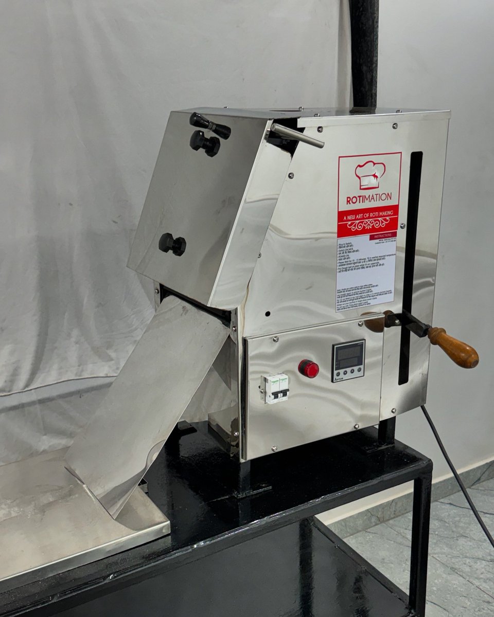 mahijexim's tweet image. Transform your chapati-making experience with our Manual Chapati Press Machine! 🍽️👩‍🍳 Perfectly pressed chapatis every time with minimal effort. Ideal for home kitchens and small restaurants. Affordable, easy to use, and built to last. #Rotimation
#ManualChapatiPress #ChapatiMaker