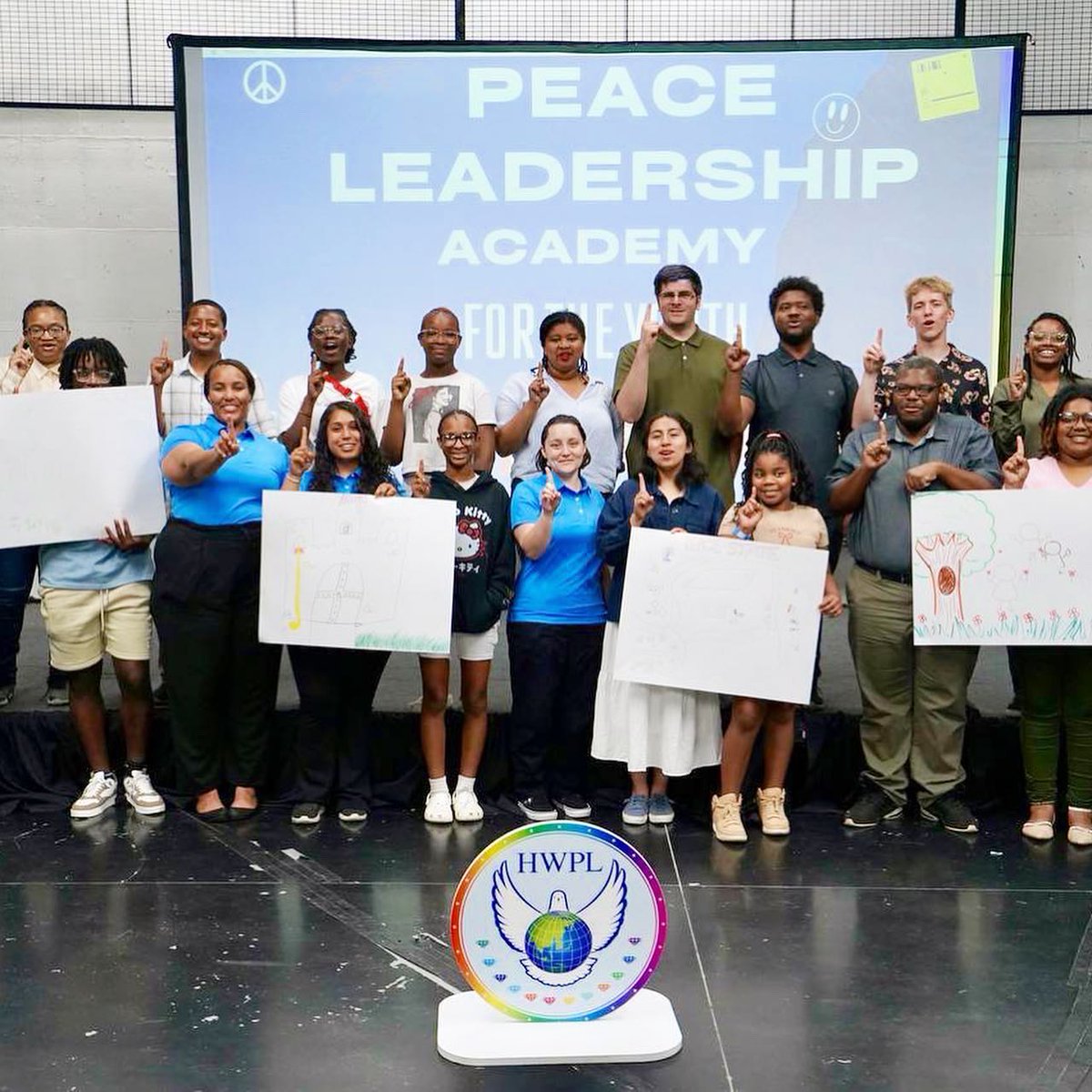 FirazHanna's tweet photo. The Peace Leadership Academy hosted by HWPL Georgia (USA) concluded the second Friday of the summer. Eager students learned about the topics of gratitude, consideration, sacrifice, and forgiveness to become the trailblazers of a culture of leadership and harmony. #DPCW #peace https://t.co/mHukhY7Ptz
