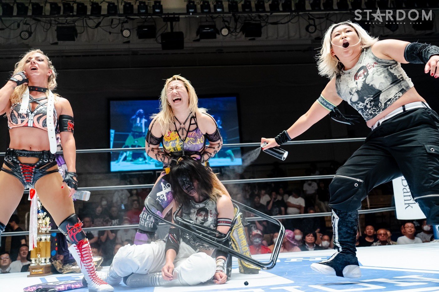 新品未使用　スターダム　プロレス　大江戸隊　法被 ハードコア、カッコよかったな❤️‍🔥 #SLK #スターライトキッド
