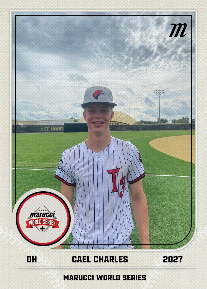⭐️ Player of the Game ⭐️

T3 Warhawks <a href="/T3_Warhawks/">T3 Warhawks</a> 
#Marucciworldseries2024