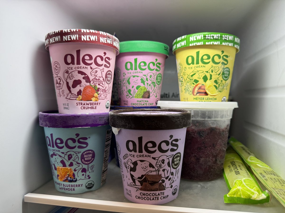 Tasty_Snackz • ᴗ • (@tasty_snackz) on Twitter photo GM!
Day 1 of posting tasty snacks. Today’s choice is <a href="/alecsicecream/">Alec's Ice Cream</a>, probably the best store-bought ice cream I’ve tried, both in flavor and texture.
The honey blueberry lavender is my favorite so far! GM!
Day 1 of posting tasty snacks. Today’s choice is <a href="/alecsicecream/">Alec's Ice Cream</a>, probably the best store-bought ice cream I’ve tried, both in flavor and texture.
The honey blueberry lavender is my favorite so far!
