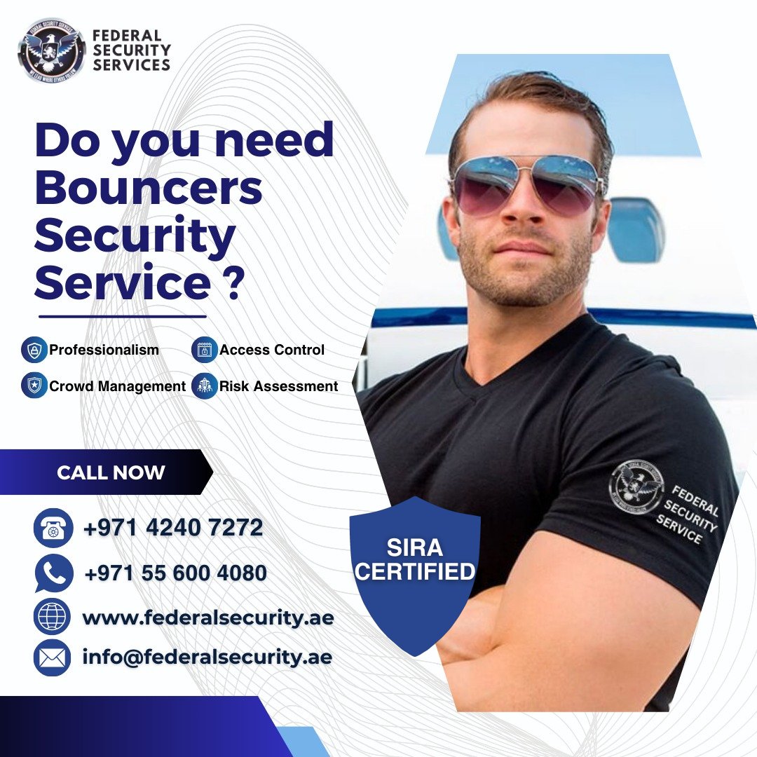 Federal Security Services (@federaldubai) on Twitter photo Are you looking for professional bouncers and security services? Look no further! At Federal Security Services, we specialize in:
📷 Call us now at +971 4240 7272 or +971 55 600 4080
📷 Visit us at federalsecurity.ae
📷 Email us at info@federalsecurity.ae
#SecurityServices Are you looking for professional bouncers and security services? Look no further! At Federal Security Services, we specialize in:
📷 Call us now at +971 4240 7272 or +971 55 600 4080
📷 Visit us at federalsecurity.ae
📷 Email us at info@federalsecurity.ae
#SecurityServices
