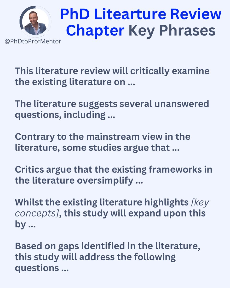 Struggling to craft a compelling literature review?

Discover the key phrases that make your research stand out.