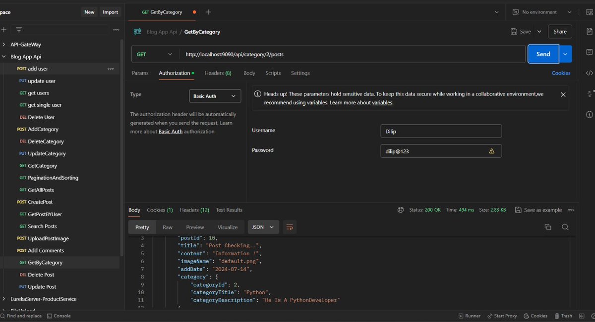 dilxcode's tweet photo. 🚀 Day 16 -
 Today, I set up #SpringSecurity for my #SpringBoot Blogging App! 🛡️

Storing user details securely in the database and using BCrypt for password encoding.
#Java #BackendDevelopment #100DaysOfCode #Coding #developers https://t.co/mp8YDypFhn