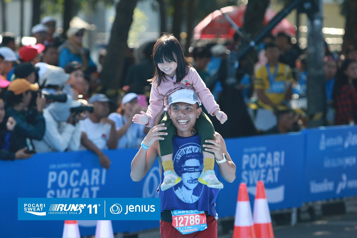 Momen finish terbaik, sejauh ini.