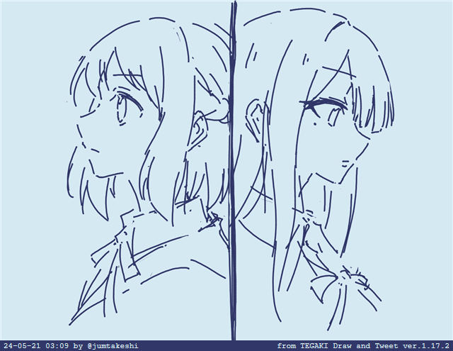 リーリヤお誕生日おめでとう～～～～～～前描いた落書きしか無いけどゆるして 