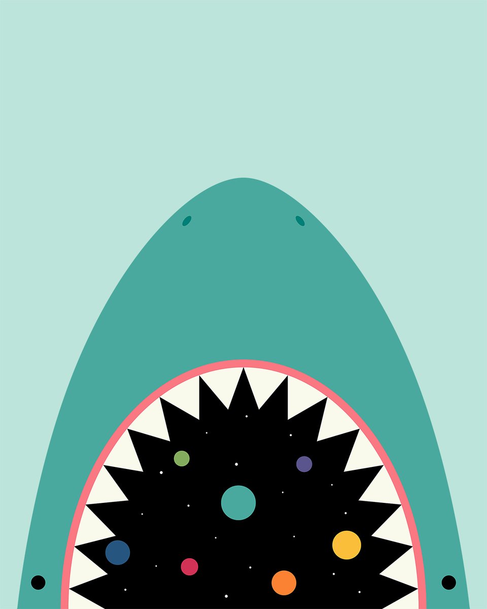 Space Shark - Somethings you never know : )
society6.com/art/space-shar…