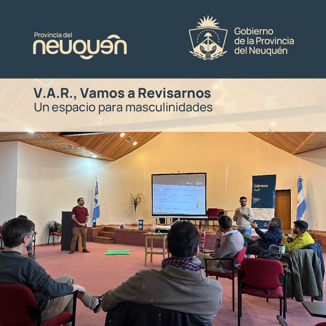 🤯 Lanzamos un nuevo espacio para abordar las masculinidades⁣
⁣
📺 VAR es un taller donde se trabajará desde la perspectiva de género y diversidades para cuestionar y desarticular conductas machistas, con el objetivo de fomentar la equidad y prevenir las violencias.⁣