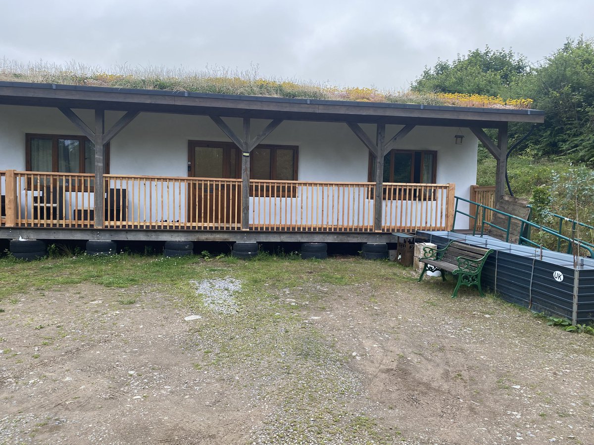 Latest pic of the house :) everything is nearly complete… waiting for our great building inspector to say “complete” , he’s been really helpful all the way through our journey , building our straw bale dream
Hope you like it.. the larch will weather to the same colour in time!