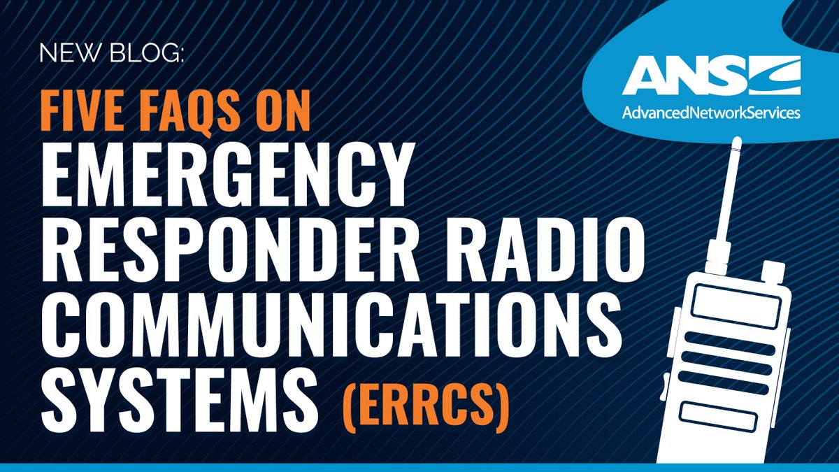 Explore our latest blog on ERRCX to learn about the key components, regulatory requirements, and how these systems ensure public safety during emergencies. Boost your expertise and keep your network reliable! 

Read more: hubs.li/Q02H7p3b0 
#ANS #PublicSafety #ERRCS