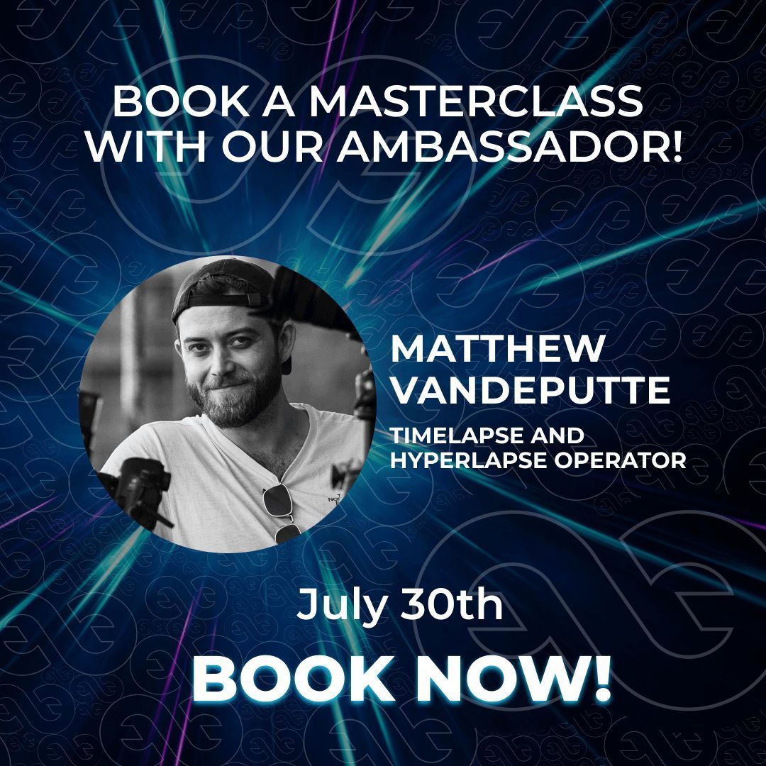Enlaps_live's tweet image. Our ambassador, Matthew Vandeputte, is conducting a new #Tikee masterclass on July 30th at 4 PM 🗓️
Reserve your spot now, as they are limited @Matjoez 👉 buff.ly/4bO95UF

#TimelapseSolution #TimelapseCamera #Capturethefuture #FrenchTech