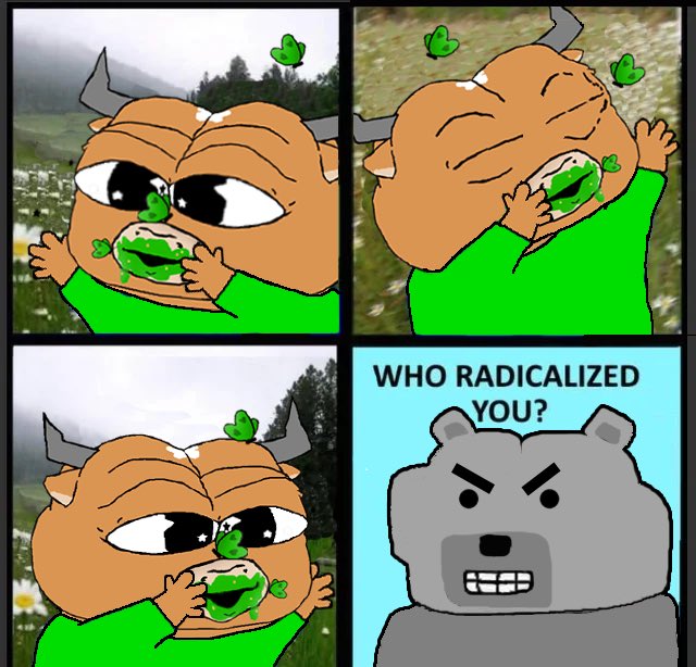 TheNuMuz's tweet photo. Sorry not sorry bobo karens
The green is good today
Absolutely bullish
#numu #bobo #cryptomemes #memes #Bullish https://t.co/h7qSluJWQs