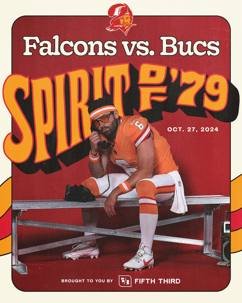 Buccaneers's tweet photo. CREAMSICLES. ARE. BACK. 🧡🧡🧡

As we celebrate the spirit of '79, the year we won our first division title, we aim for our next. https://t.co/GIrS4QYyMk