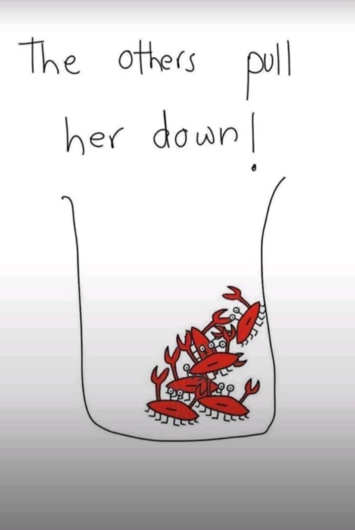 This is called "Crab Mentality"

If I can't have it  , you can't too..