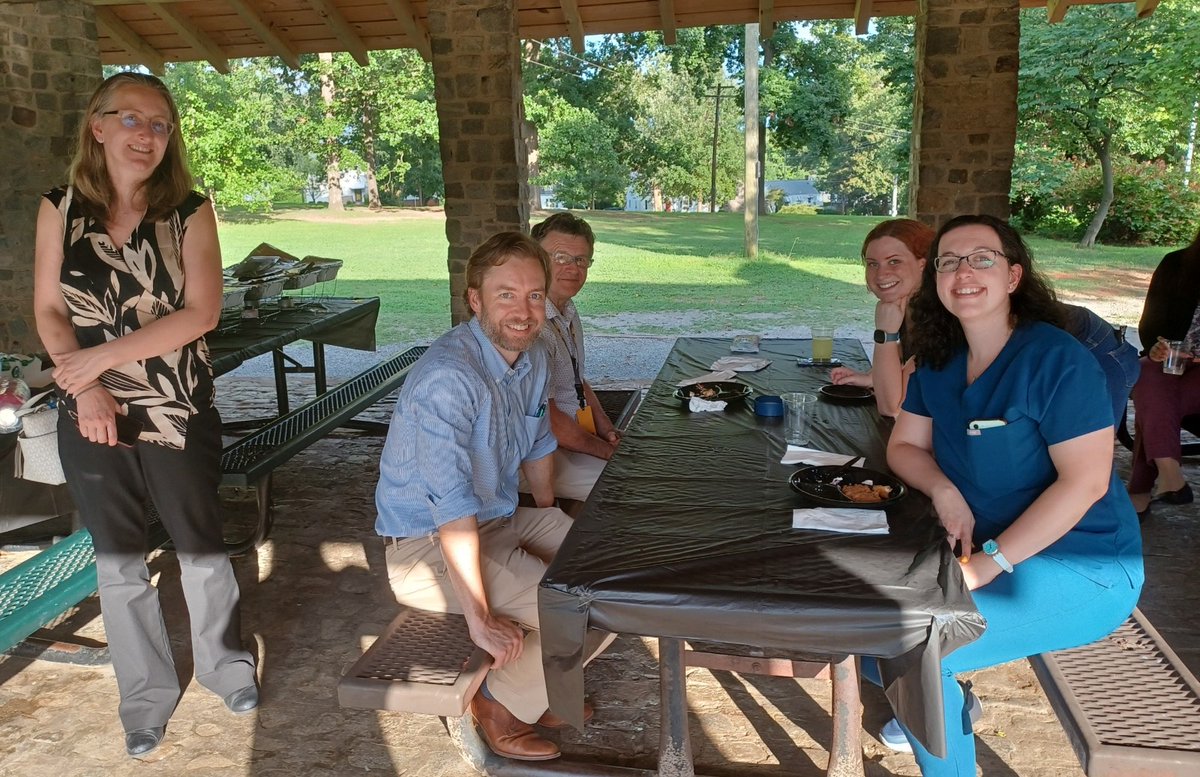 Check out a few photos of neurology faculty, residents and staff from yesterday's resident welcome event at Shield's Lake/Byrd Park, to kick off the new academic year. #neurotwitter #neuroresidents