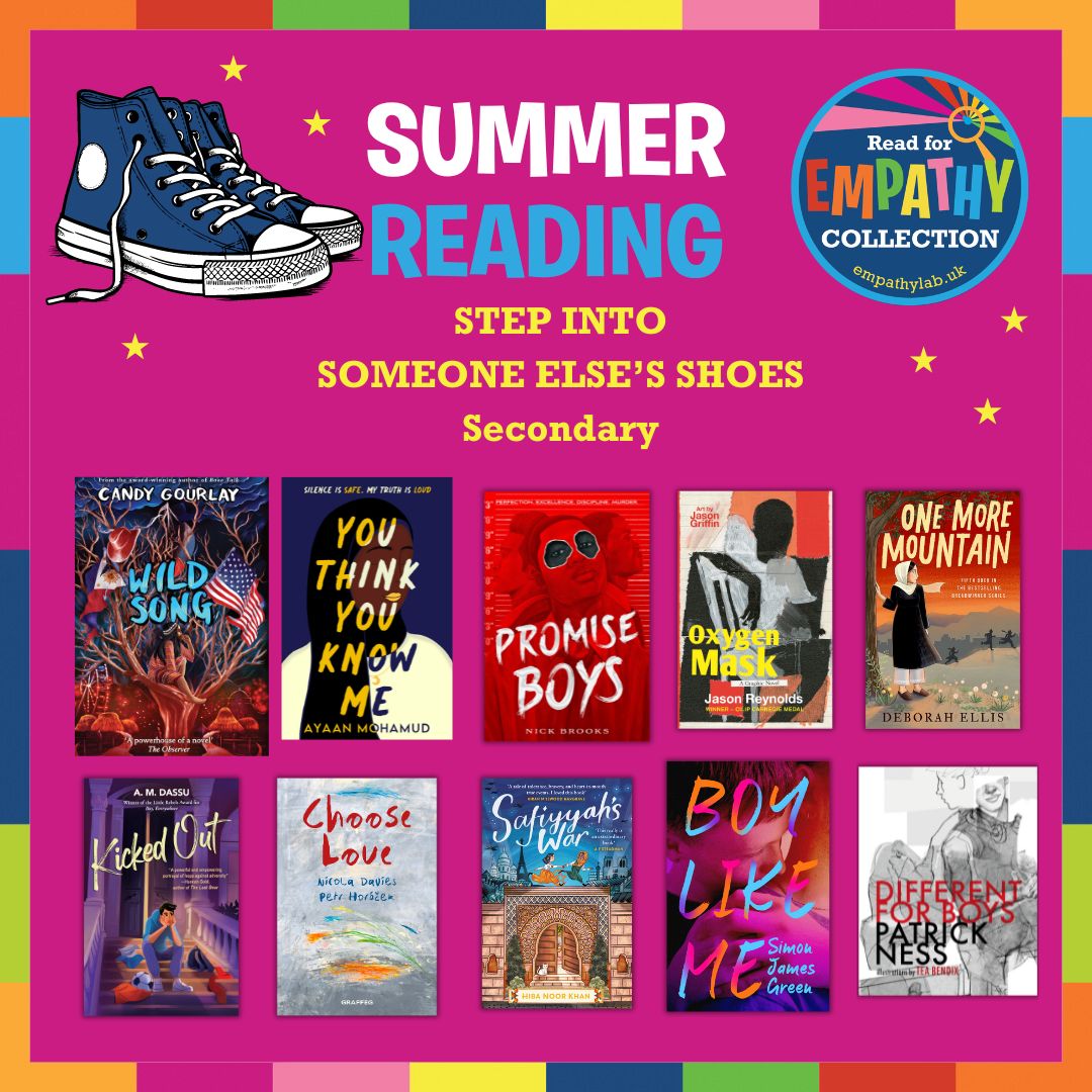 Seeing things from someone else’s perspective is an important empathy skill. These #ReadforEmpathy texts explore challenging themes &amp; provoke their readers to think about other people's lives and cultures. Challenge yourself this summer to keep growing your empathy skills.