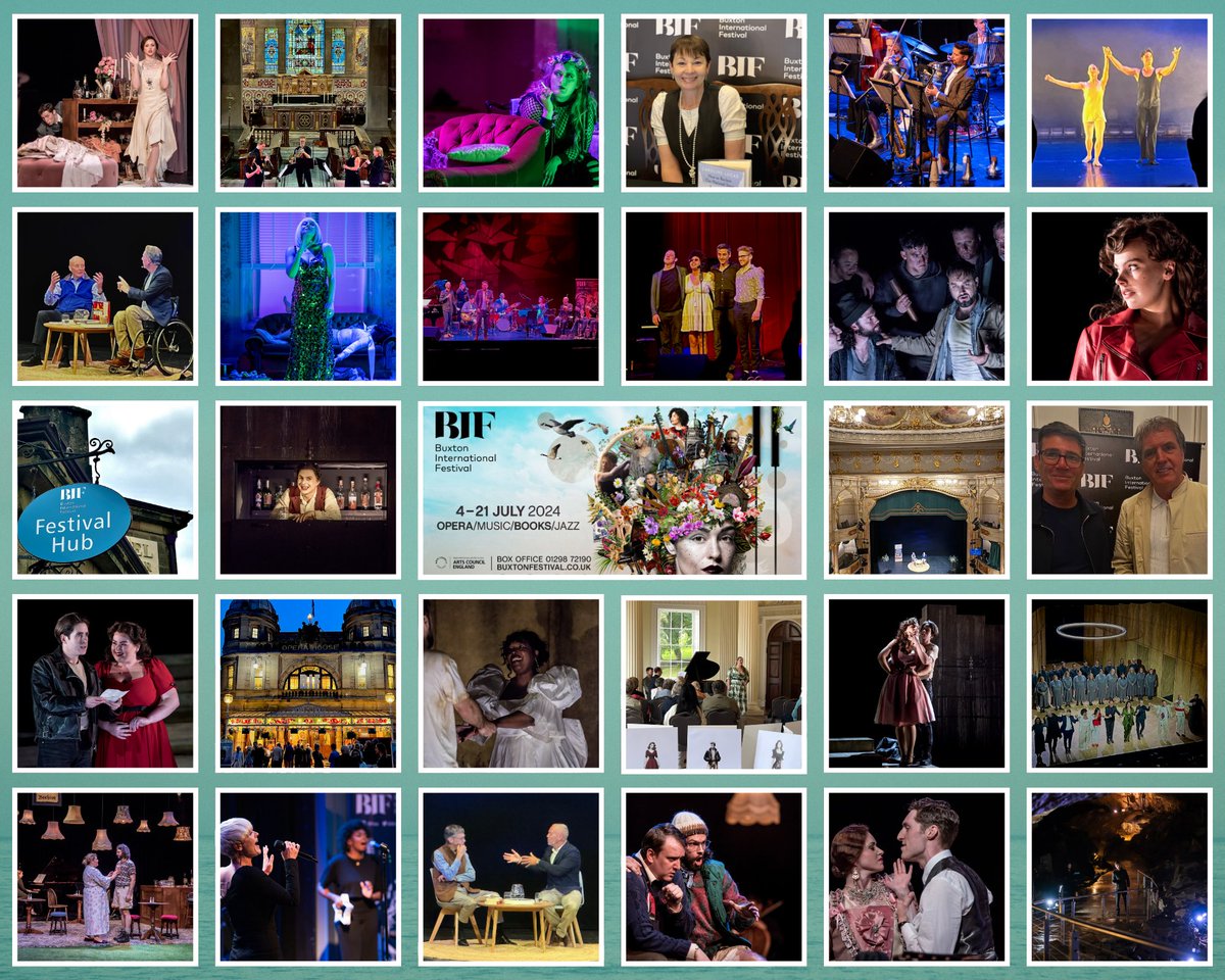 🎉 And thats a wrap for what's been an unforgettable Buxton International Festival 2024. 🥂
👏 Huge thanks to everyone who attended, participated, and supported us throughout the festival.
ℹ️ Save the date! BIF returns 10 - 27 July 2025. We can't wait to welcome you back@ #buxton