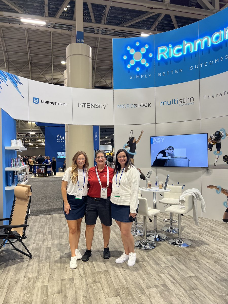 PlaySafe’s Ann Cioffi was excited to see our Ricmar partners at NATA. Playsafe is looking forward to working Richmar this again year.