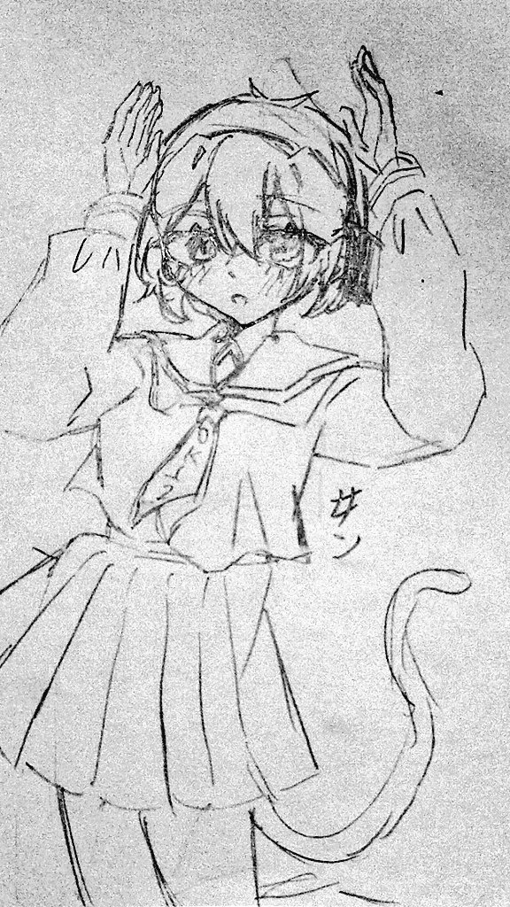 Euclid_1007's tweet photo. 久方ぶりに載せるのがアナログ&amp;落書きでスマソ
#ラン女レン https://t.co/6LpnQ9S40M