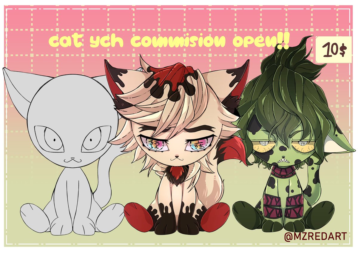 mzredart01's tweet photo. Hi! I am open for commoission 0/2 ⭐
Payment 50/50
Takes from 3 to 7 days 
For more details
Can check my vgen : mzredart
Or dm ⭐ https://t.co/uqwZiUodRE