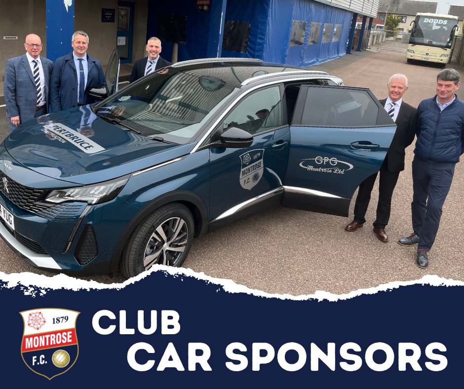 MontroseFC's tweet photo. FUTURE DIRECTION CLEAR FOR MO BOSS WITH NEW CAR DEAL
Montrose FC Manager Stewart Petrie has received the keys to a new company car, courtesy of joint sponsorship from Pert-Bruce Construction and GPG Montrose Ltd. Full story https://t.co/PpoXoHTwde https://t.co/qCAK6Hxkbp