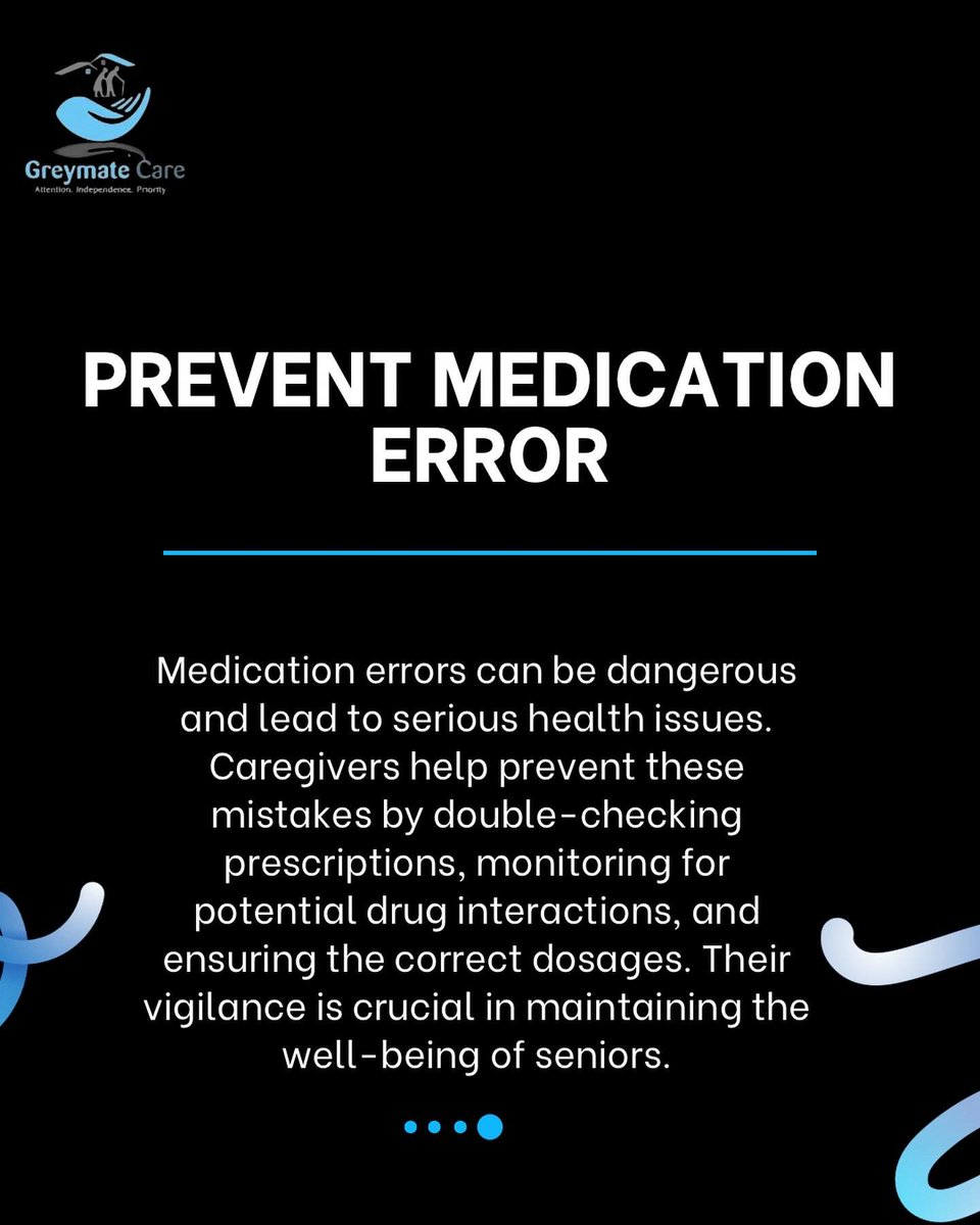 greymatecare's tweet photo. seniors take multiple medications, making it essential to manage dosages and schedules accurately to avoid adverse interactions and ensure optimal health outcomes. 

Visit: https://t.co/BLJoVa6h3d to get a professional caregiver.✅

#homecarenurses  #caregiversinnigeria https://t.co/dY1GjMSPgE