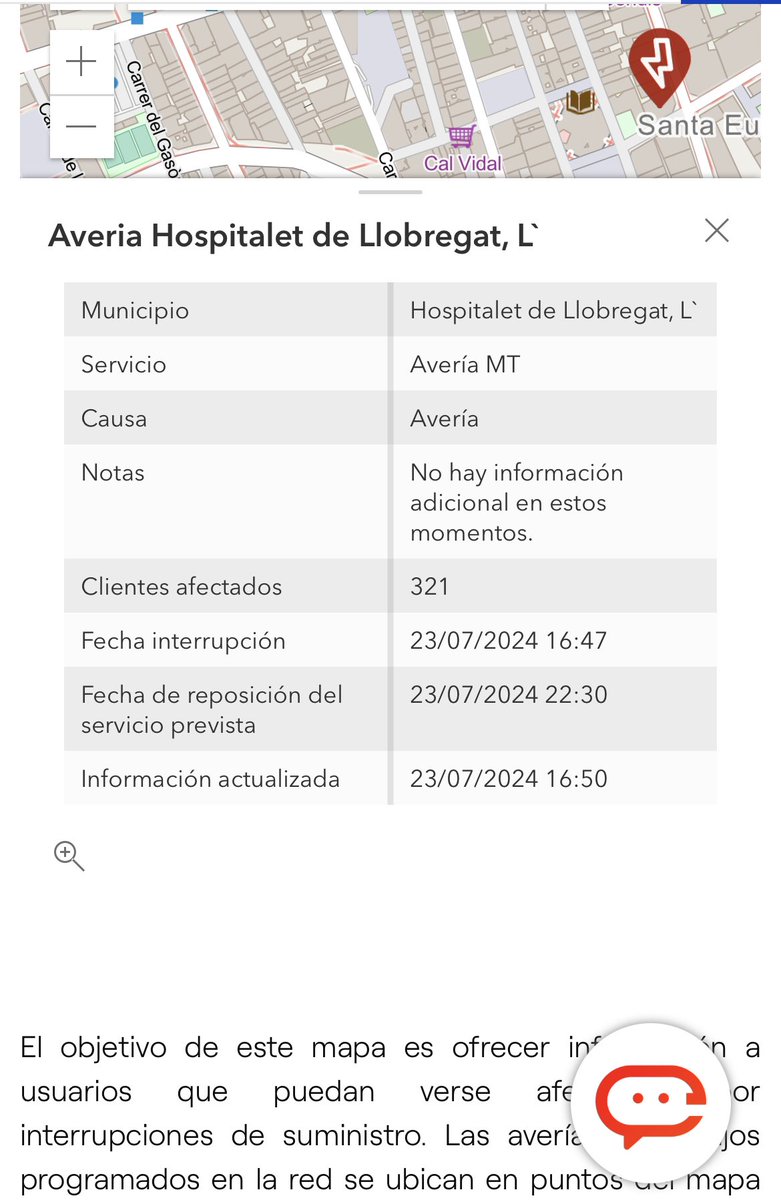 Toni_floren's tweet photo. Hola @LHAjuntament. Otra vez @EndesaClientes deja sin suministro a vecinos de Santa Eulàlia (321 afectados). Cada verano sucede lo mismo. Por favor, hagan las actuaciones oportunas. https://t.co/yvrRLHc9pL