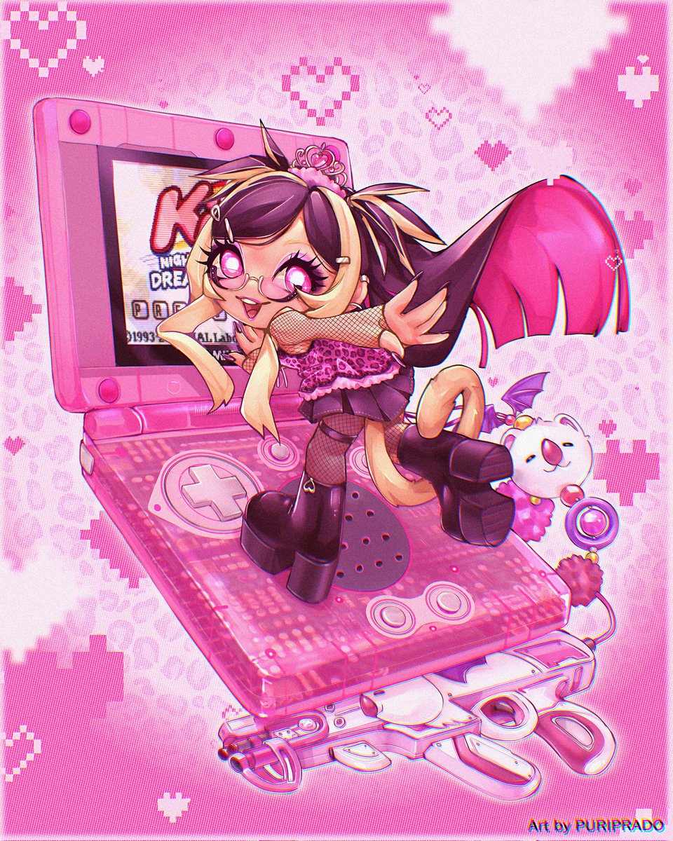 puripradoo's tweet photo. ⋆.⋆͙͘͡★ #VGenComm for @Uly_Pi ˚.⋆

CHIBI COMMISSIONS OPEN IN MY VGEN!! ☆ 

#イラスト #illustration #retro https://t.co/ajZhVUZn7Q