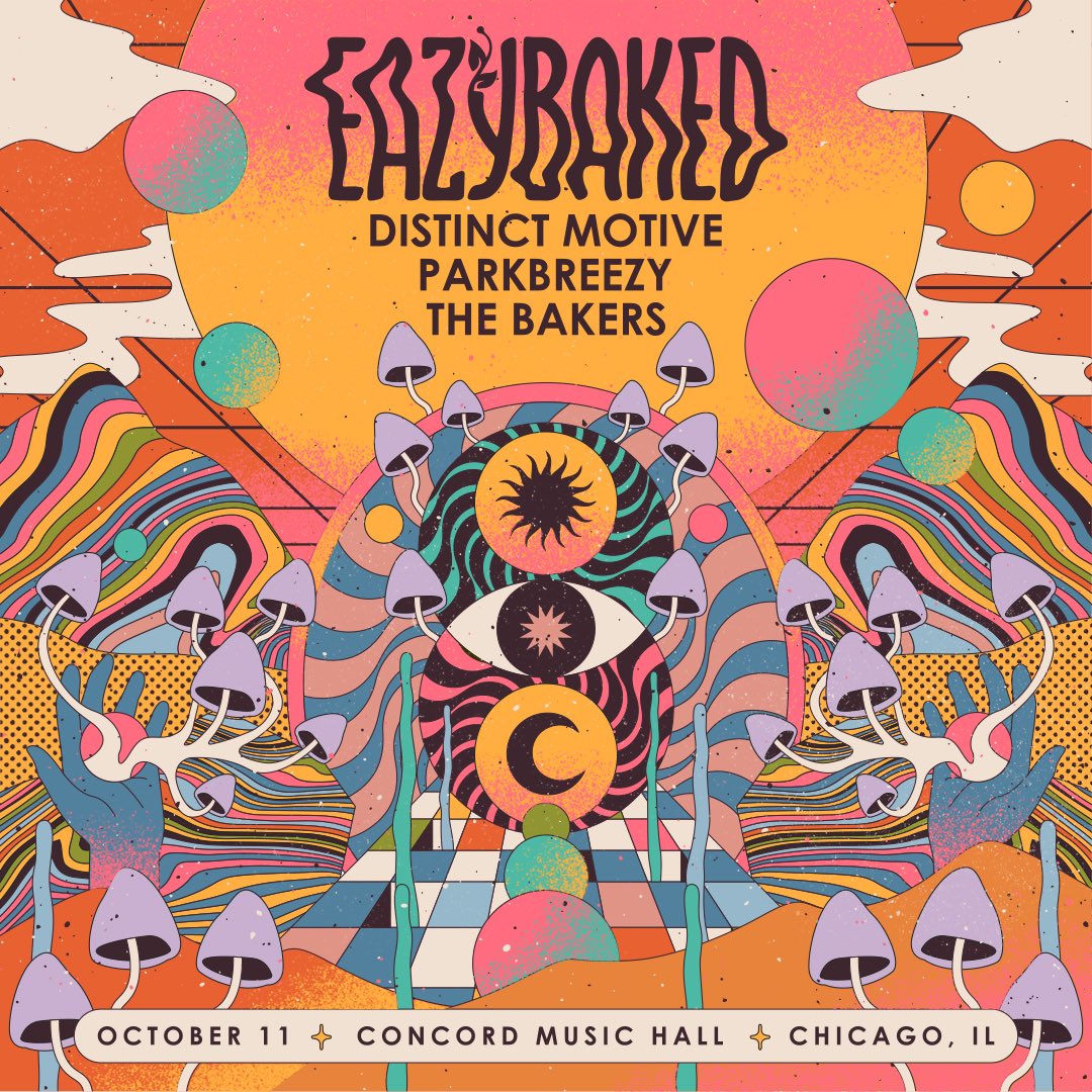 eazybaked's tweet photo. CHICAGO CREWWWW WE ARE COMING THRUUUUU!!!! YA BOIS R HEADLINING CONCORD MUSIC HALL WITH AN ABSOLUTE ALL STAR LINEUP 😩🥵 WE R BRINGING IN EXTRA BIG BOI SOUND / SOME PRODUCTION SURPRISES 👀PRE-SALE TIX GO LIVE TOMORROW 10AM CT. REGISTER AT THE LINK FOR EARLY ACCESS TIX! https://t.co/3lYkBzPix8
