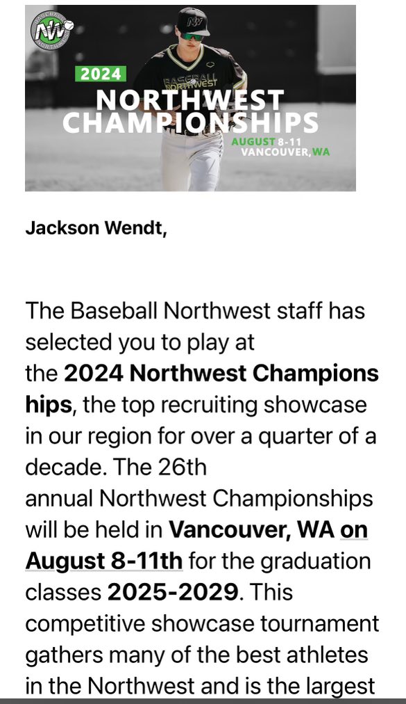 Thank you <a href="/BaseballNW/">Baseball Northwest</a> for the invitation to play in the 2025 Championships with Team Idaho. Excited for the opportunity to compete again!

<a href="/naiello44/">nick aiello</a> <a href="/JoshWarner1016/">Josh Warner</a> <a href="/CoachBValentine/">Brian Valentine</a> <a href="/coach_brando/">Brandon Vial</a> <a href="/BlazeLambert/">Blaze Lambert</a> <a href="/D_Sales5/">Danny Sales</a> <a href="/CoachKrueg/">Ben Krueger</a> <a href="/Harmon26/">Brandon Harmon</a> <a href="/mikesbrown5/">Mike Brown</a>