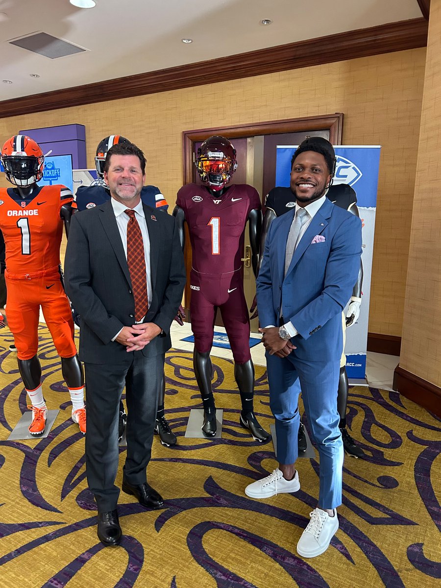 Danny White (@dannymwhite) on Twitter photo Talkin <a href="/HokiesFB/">Virginia Tech Football</a> π¦ π at #ACCKickoff
Almost time to start jumping π₯ Talkin <a href="/HokiesFB/">Virginia Tech Football</a> π¦ π at #ACCKickoff
Almost time to start jumping π₯