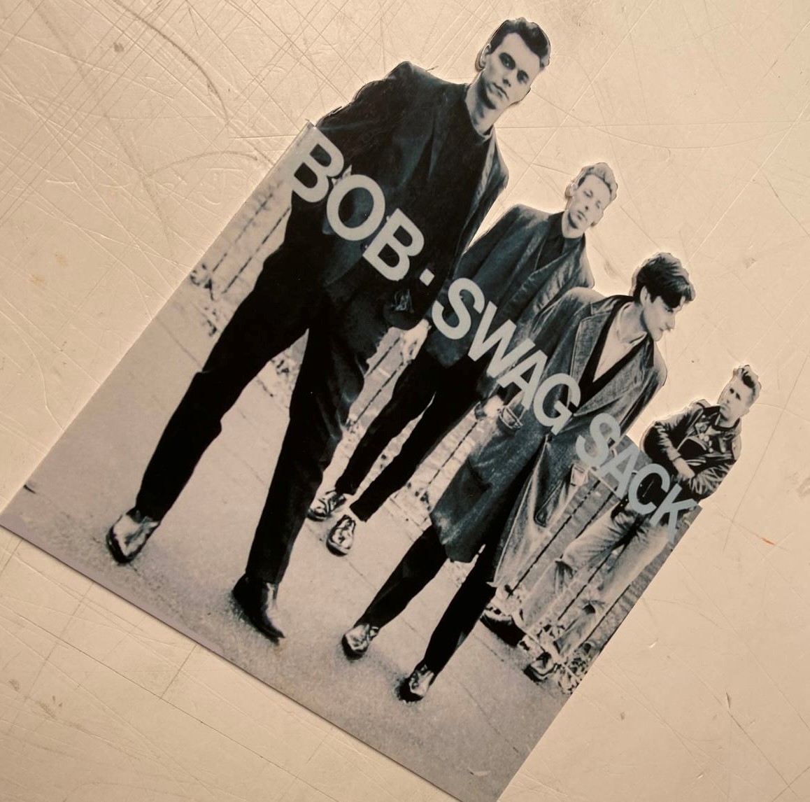Pleased to announce Swag Sack Vinyl LP 2024 version remastered and remixed on Clear Vinyl, includes bonus track, reappraised sleeve based on the original  first 150 copies include album promo Standee, order now release date Oct 11th 2024 <a href="/InfoNerve/">Optic Nerve Records</a> opticnerverecordings.com/collections/bo…