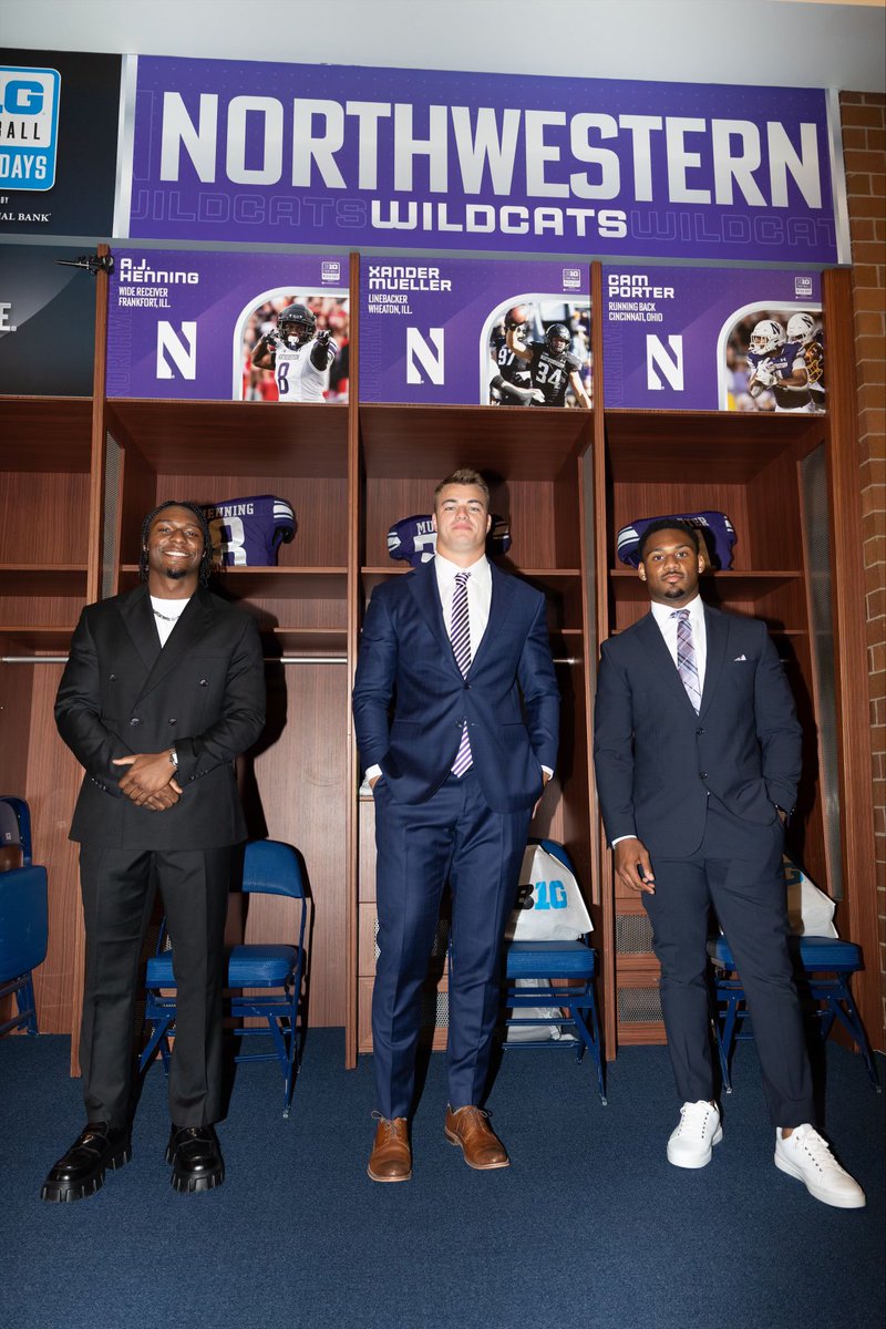 Northwestern Football tweet media