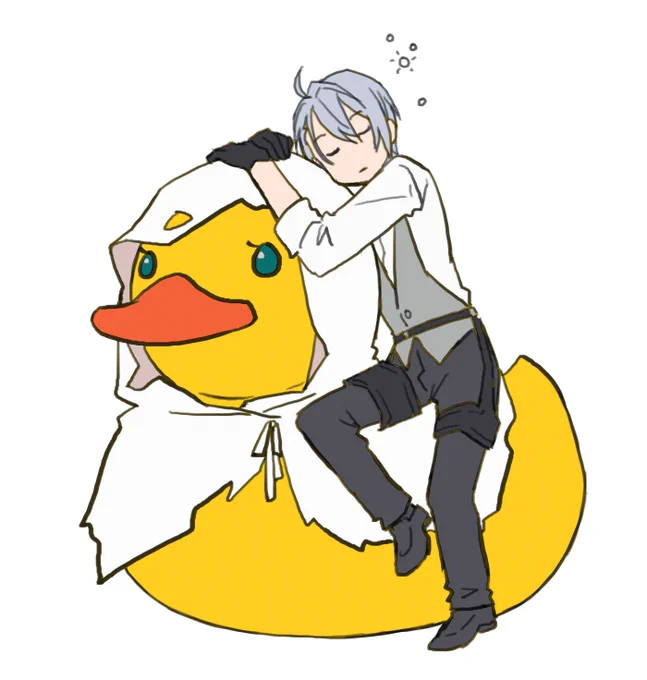 国広あひるちゃんと長義くん