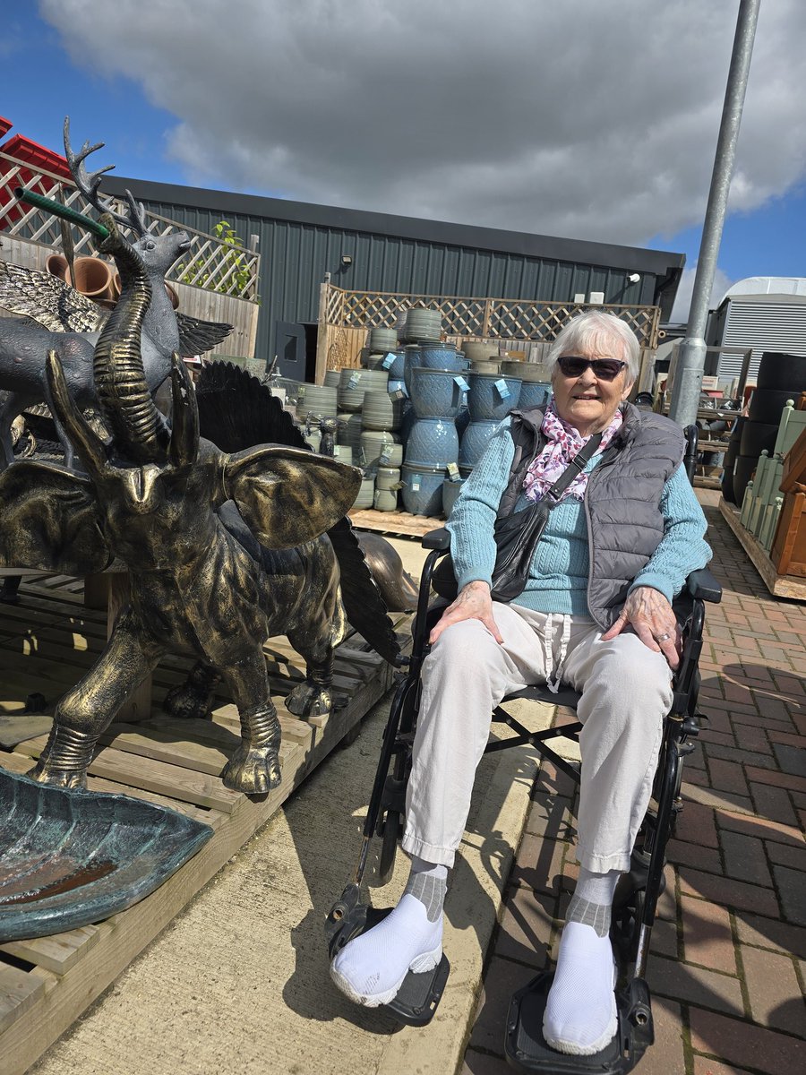 BiltonCourt's tweet photo. 2 of the residents went on a outing to a lovely garden centre this morning #biltoncourt #beckworthemporium https://t.co/Y4cnDZePCd