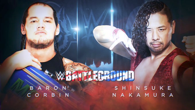 wrestle_hist's tweet photo. 7/23/2017
Shinsuke Nakamura defeated Baron Corbin by disqualification at Battleground from the Wells Fargo Center in Philadelphia, Pennsylvania.
#WWE #Battleground #ShinsukeNakamura #TheKingOfStrongstyle #BaronCorbin #TheLoneWolf #ConstableCorbin #HappyCorbin https://t.co/HTrRyAMqlv