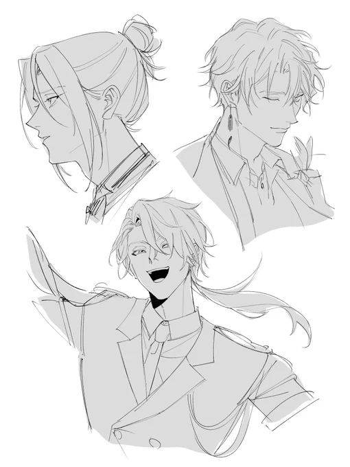 今までに描いたの描き直した 