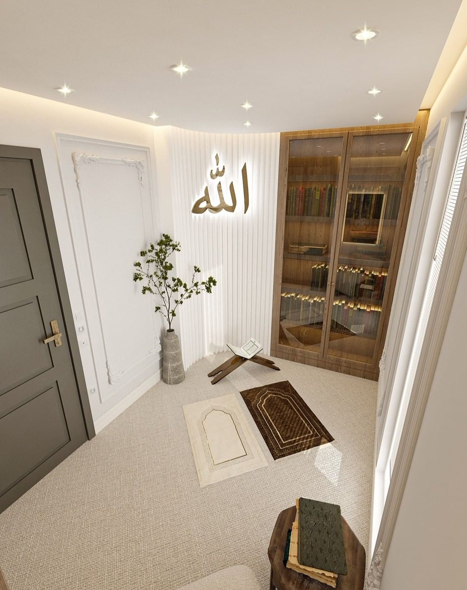 Alhamdhulillaah's tweet photo. Prayer room goals ♥️ https://t.co/dVwLjkKHgb