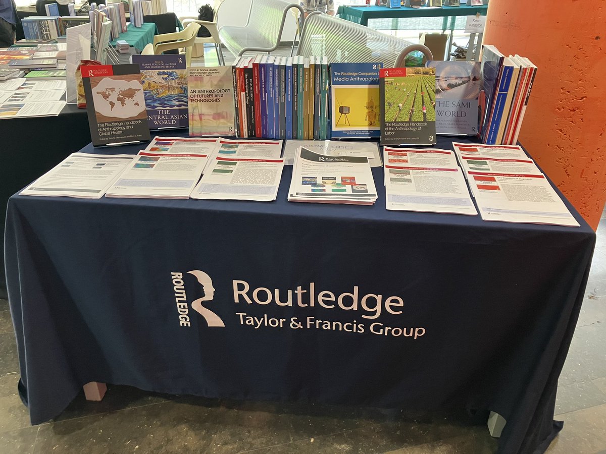 I will be in Barcelona until Friday. Come and say hello! <a href="/routledgebooks/">Routledge Books</a> #EASA2024