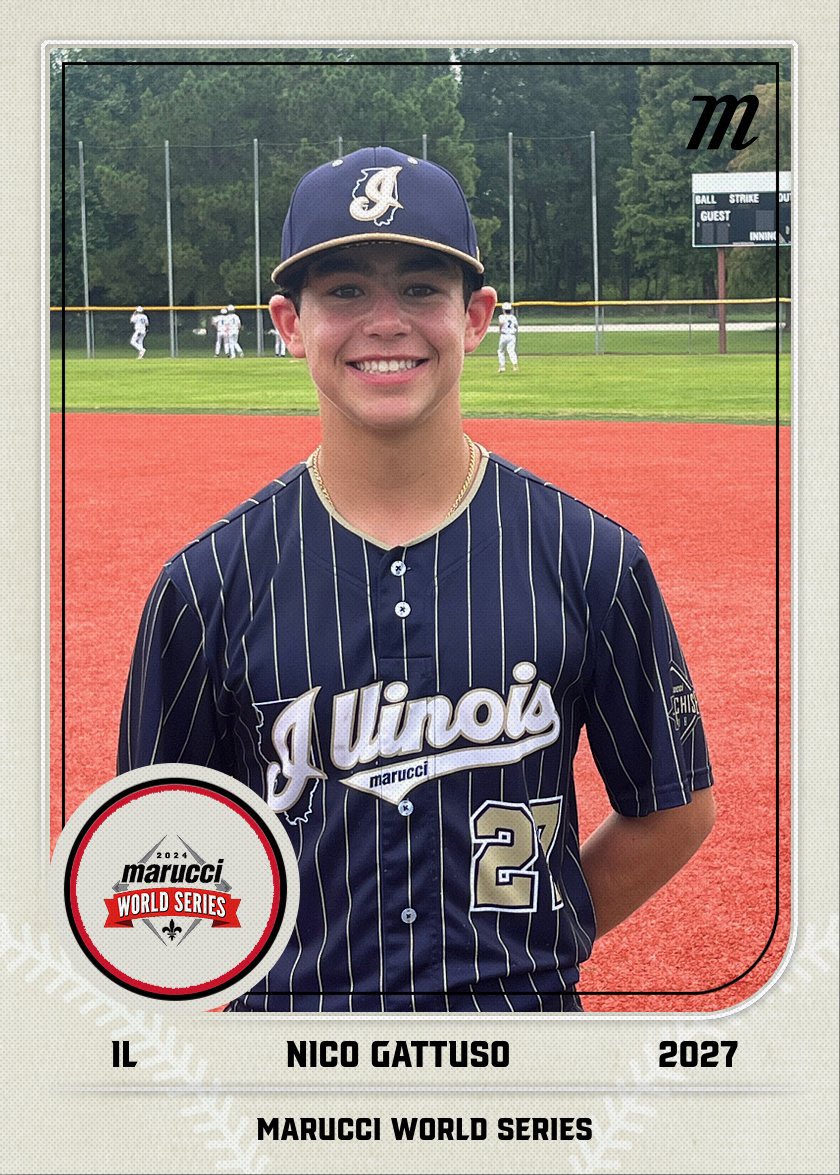2DsportsbsbLA's tweet photo. ⭐️ Player of the Game ⭐️

ITB Marucci Gold @ITBMarucci 
#Marucciworldseries2024 https://t.co/8p68djIM1V