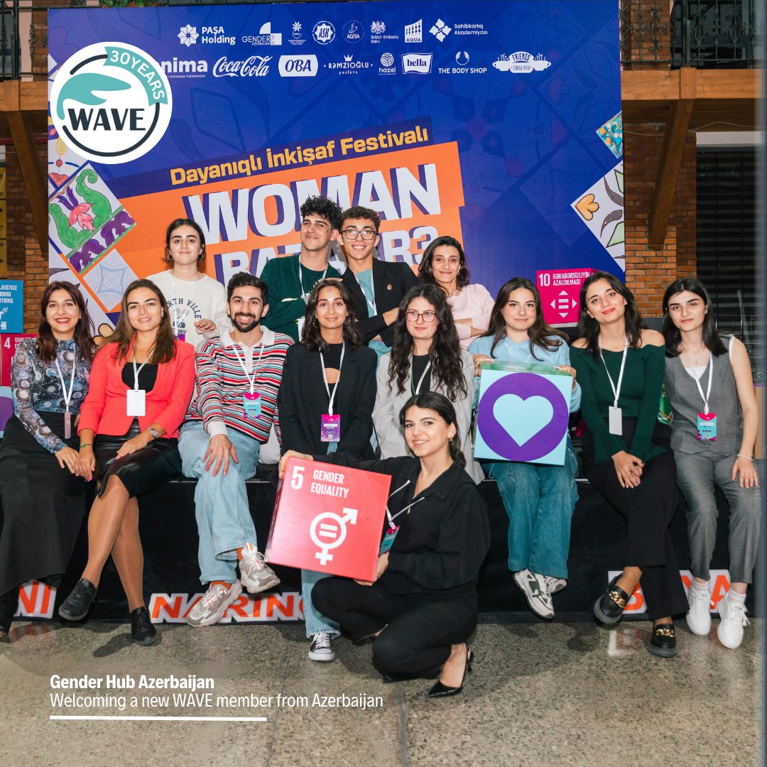 WAVE_europe's tweet photo. The sun is shining and our membership is growing! Join us in welcoming our newest #WAVEmember from Azerbaijan, @GenderHubAz! Thank you for joining our #WAVEofChange! 📣 More info on the #WAVEmembership here: https://t.co/dXHMghGiCr
#endVAWG #WAVEmembers
© Gender Hub Azerbaijan https://t.co/cGmfiQvmWy
