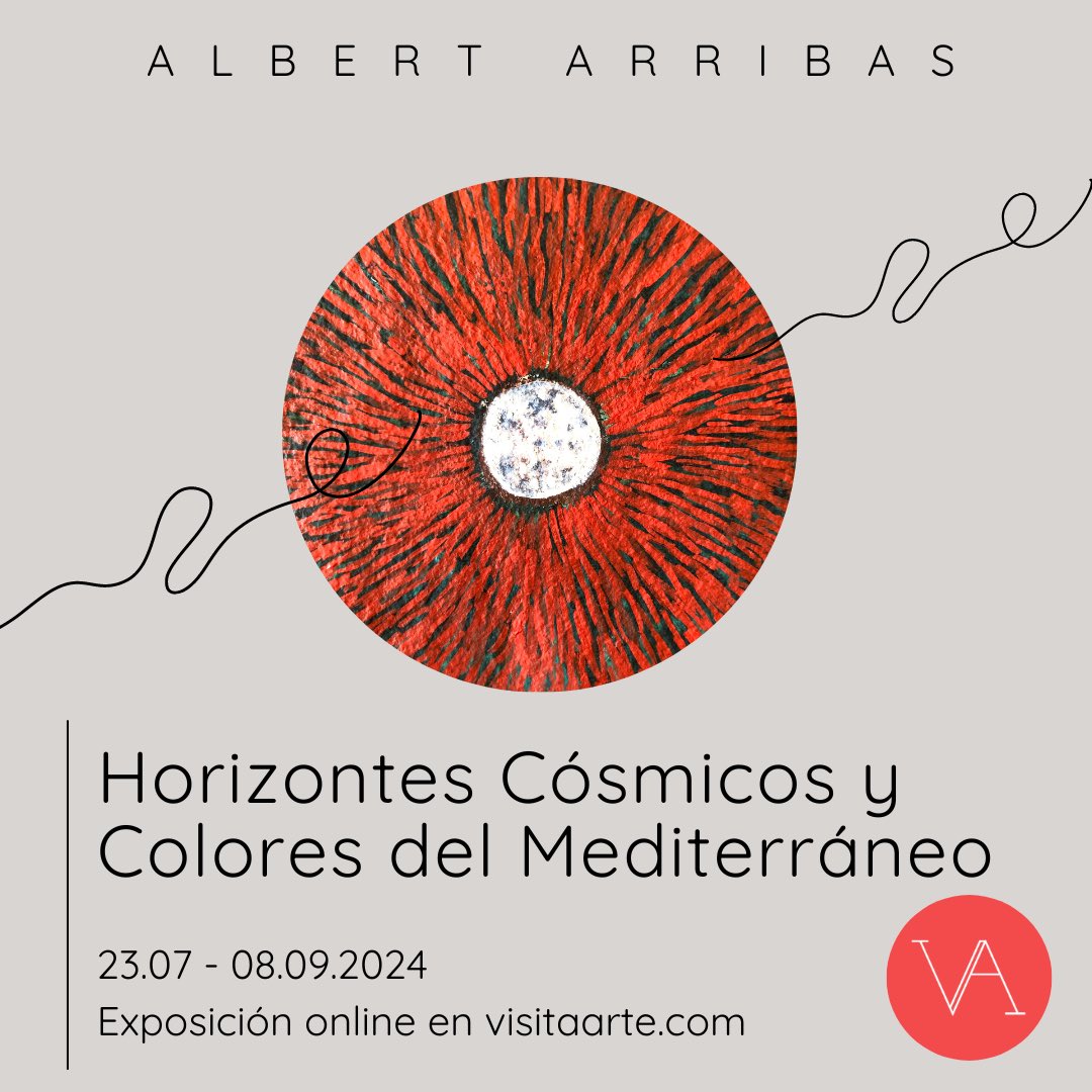 VisitaArte's tweet photo. #VAOnlineExhibition | Del 23.07 al 08.09.2024

𝑯𝒐𝒓𝒊𝒛𝒐𝒏𝒕𝒆𝒔 𝑪ó𝒔𝒎𝒊𝒄𝒐𝒔 𝒚 𝑪𝒐𝒍𝒐𝒓𝒆𝒔 𝒅𝒆𝒍 𝑴𝒆𝒅𝒊𝒕𝒆𝒓𝒓á𝒏𝒆𝒐 | Un diálogo entre estrellas y mares que invita a reflexionar sobre cómo el arte puede trascender mundos. 

🔗 https://t.co/ibSVCzio5G https://t.co/Uq4Fsp7ZM3