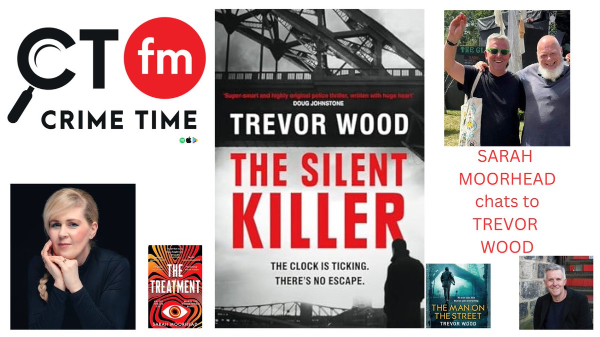 Paulodaburka's tweet image. New: TREVOR WOOD chats to Sarah Moorhead on @CrimeTimeUK FM 
pod.fo/e/2534c4 
Spoti.fi/4cKSKRL apple.co/3znb7b5 et al
@semoorhead @TrevorWoodWrite @QuercusBooks 
Also Ben Pastor, James Lee Burke